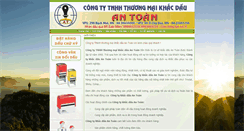 Desktop Screenshot of khacdauantoan.com