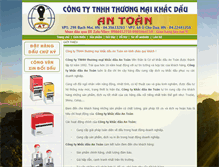 Tablet Screenshot of khacdauantoan.com